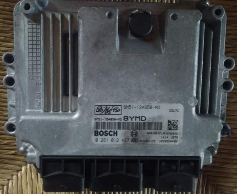 ECU FORD CMAX 1.6 TDCI BOSCH 0281012487 8M51-12A650-MD 8YMD EDC16C34