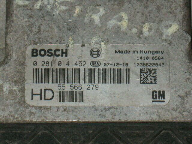 ECU OPEL ZAFIRA B 1.9 CDTI BOSCH 0281014452 55566279 HD