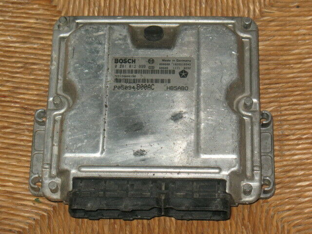 ECU CHRYSLER VOYAGER 2.8 CRD 0281012999 P05094800AC EDC15C5