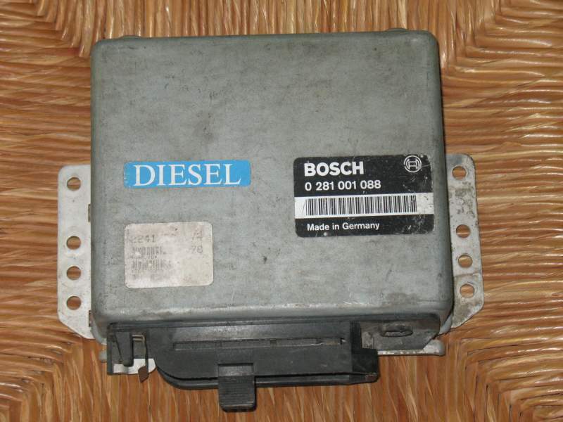 ECU BMW 3 SERIES E30 2.4 TD DIESEL BOSCH 0281001088