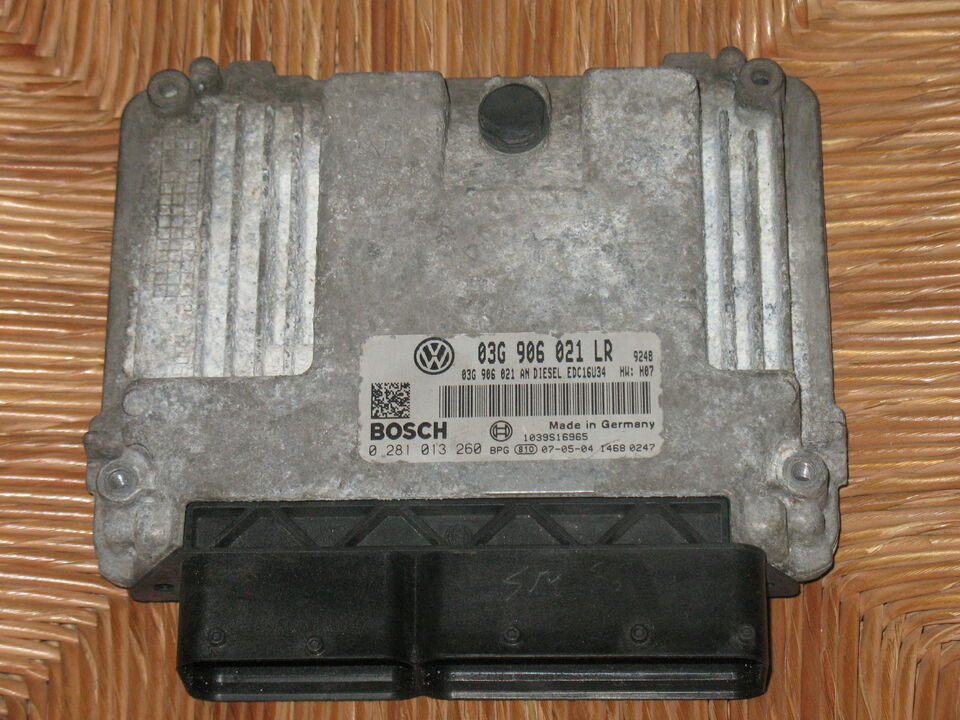 ECU VW PASSAT 1.9 0281013260 03G906021LR 03G906021AN EDC16U34