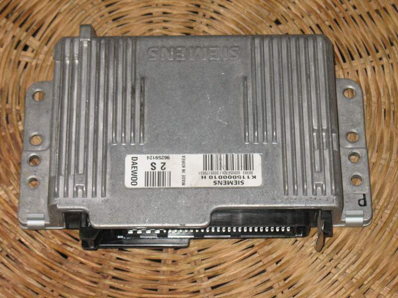 ECU SIEMENS K 115000010 H 96259124 DAEWOO MATIZ 800cc 98/2005