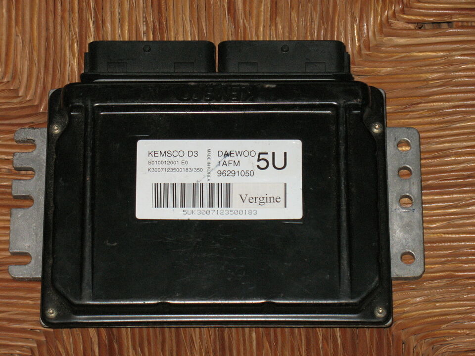 ECU Daewoo Matiz 1.0 Benz 96291050 S010012001 1APT D3