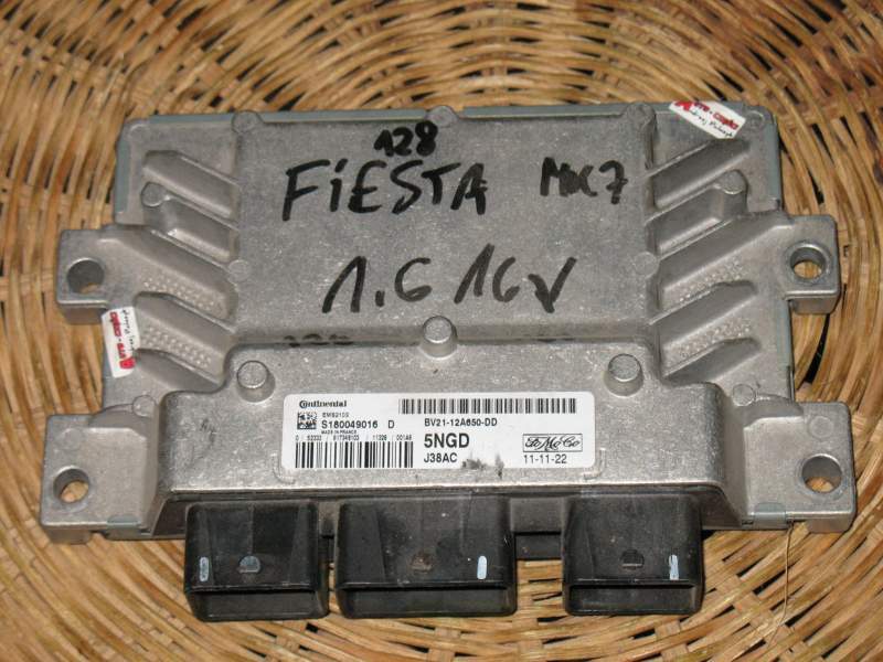ECU FIESTA 1.6 PETROL 2008 - 2016 - BV2112A650DD S180049016