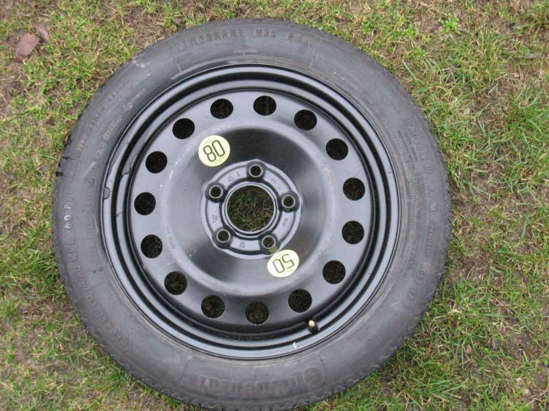 Ruotino, Ruota di scorta 17 x X5 X6 Z3 Z4 Z8 BMW serie 5, 6, 7