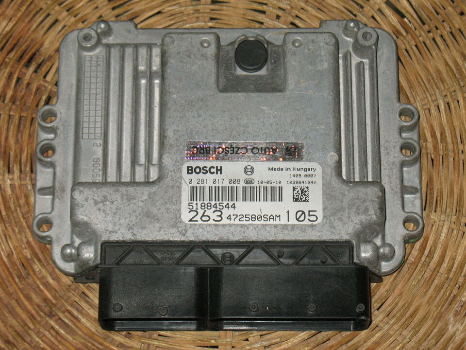 ECU CENTRALINA FIAT DOBLO 0281017008 51884544 EDC16C39