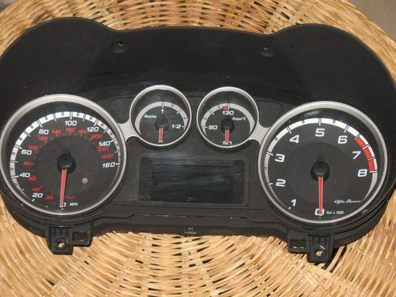 Cruscotto alfa romeo mito 2009 fiat 50517149, vdo a2c53357405