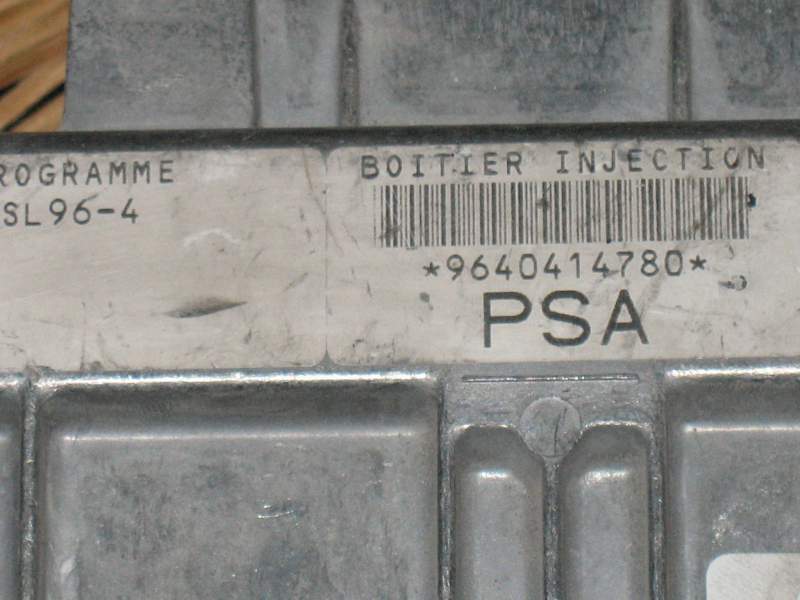 Ecu peugeot 306 406 xantia citroen sl96 psa 9640414780 216595990