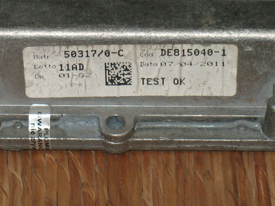 Ecu Sequent Plug&Drive Metano GPL DE815040-1 PEUGEOT CITROEN