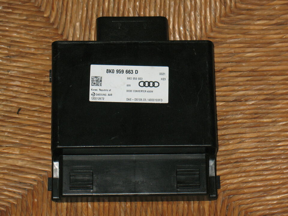 Ecu stabilizzatore di tensione 8k0959663d 120012872