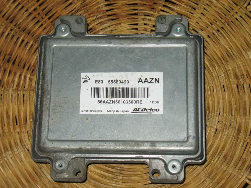 ECU OPEL CORSA D 1.2 55580499 AAZN 55580499AAZN E83