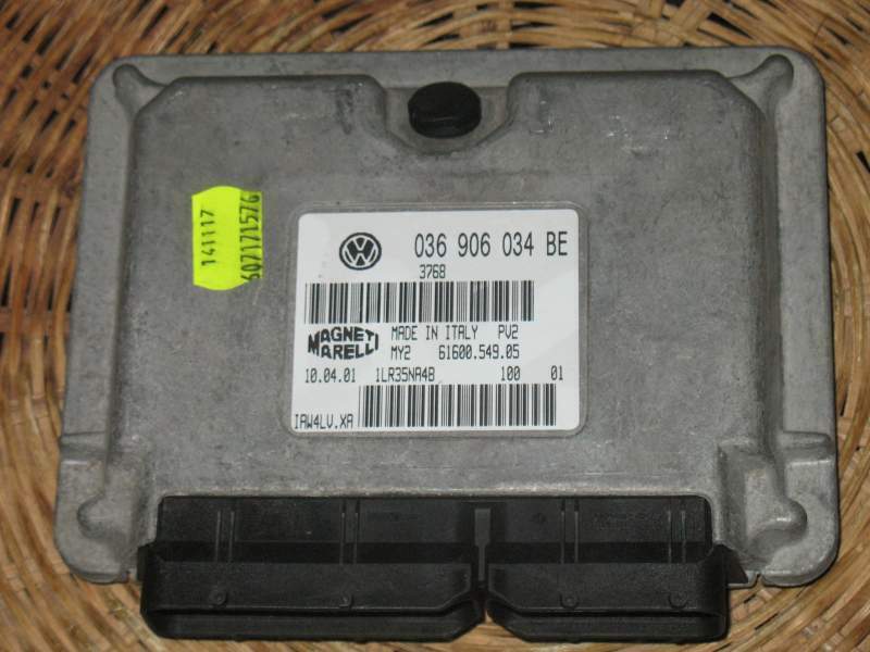 ECU VW VOLKSWAGEN POLO 1.4 036906034BE IAW4LVXA 6160054905