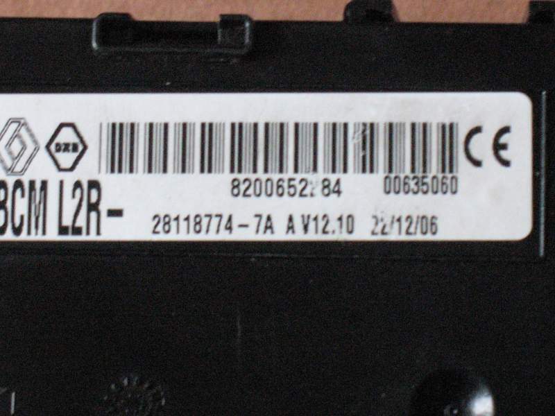 Body FUSIBILI Renault Clio III, BCML2R, 281187747A, 8200652284