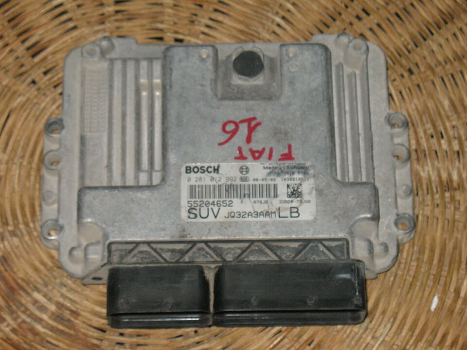 Ecu centralina suzuki fiat 1.9 jtd bosch 0281012992 55204652 EDC 16C39-5.P0
