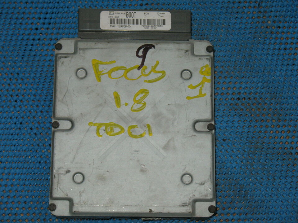 ECU FORD FOCUS 1.8 TDDI 1S4F12A650XH 1S4F-12A650-XH DPC-633 BOOT