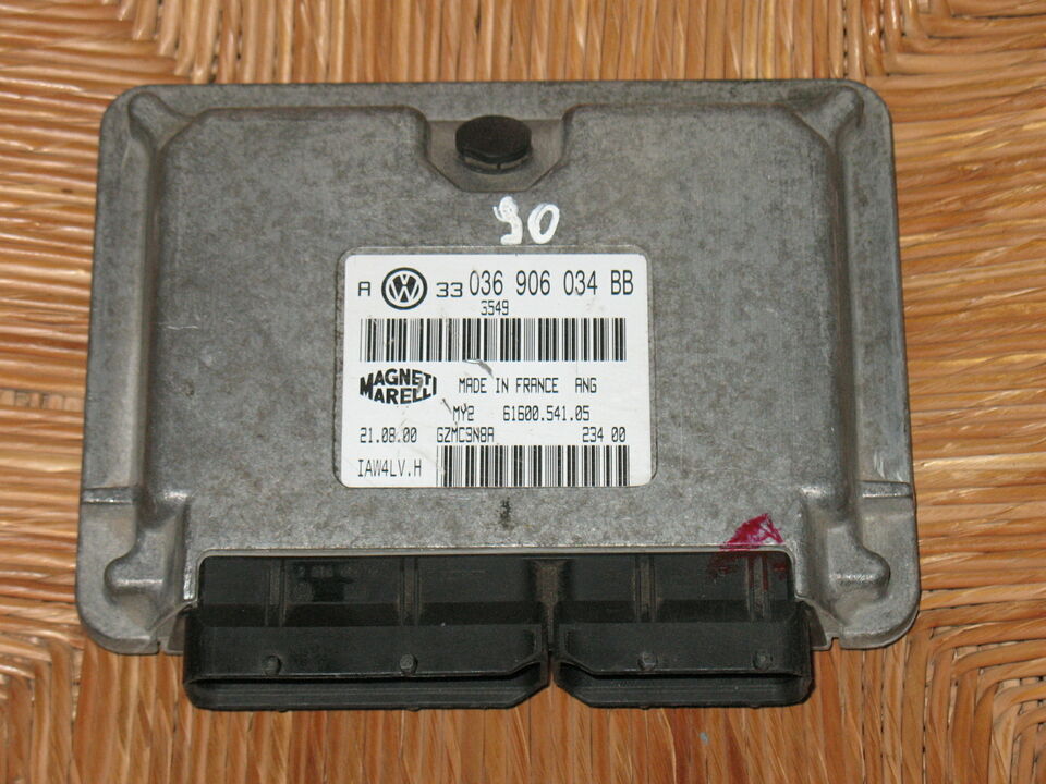 Ecu vw volkswagen golf 1.6 16v aus 036906034bb iaw4lv.h