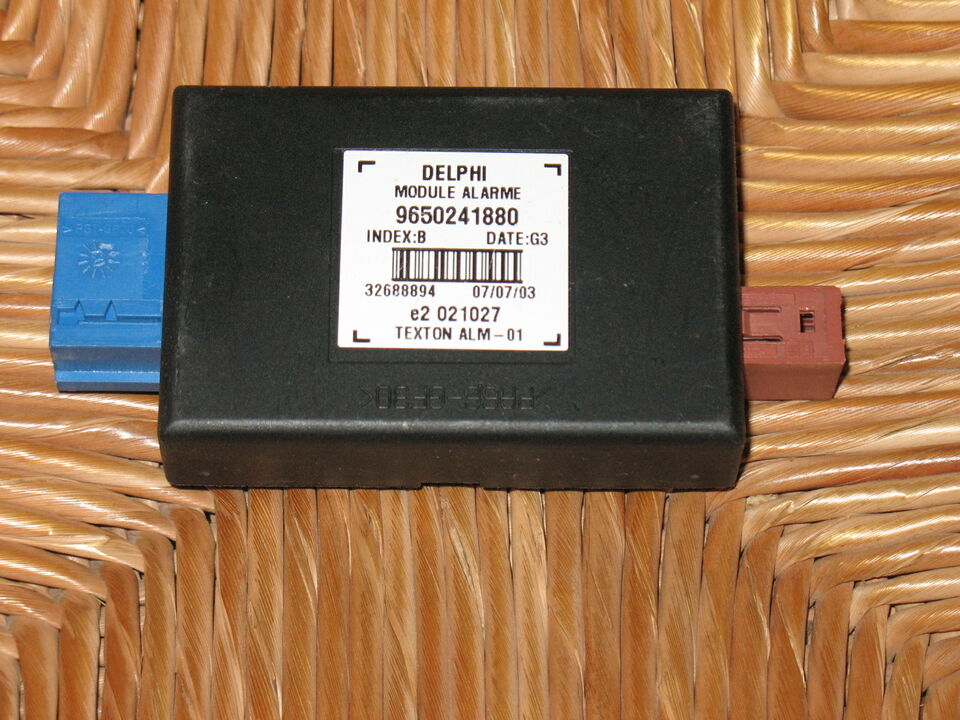 CITROEN C3 Pluriel '03 Delphi Alarm Module ECU 9650241880