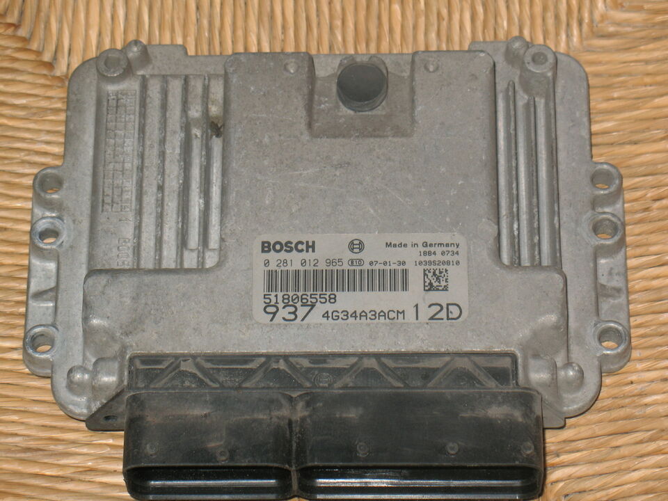 ECU ALFA ROMEO 147 1.9 JTD 0281012965 51806558 EDC16C39-6.65