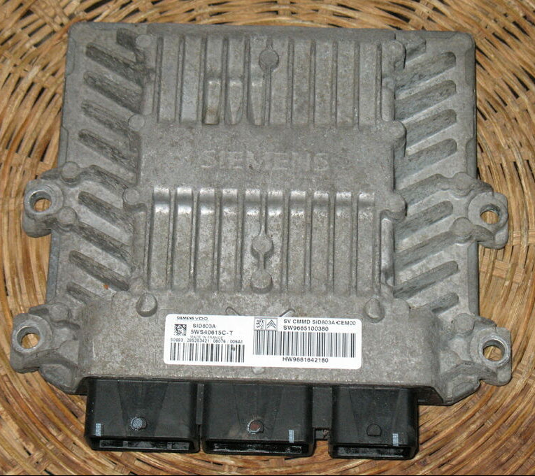 ECU Fiat Scudo sid803a 5ws40615c-t SW 9665100380 HW 9661642180