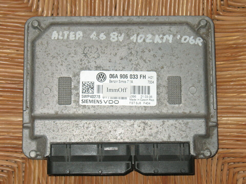 ECU CENTRALINA SEAT ALTEA 06A906033FH 5WP4032503