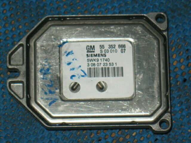 Ecu centralina opel vectra c z18xe 55352666 5wk91740