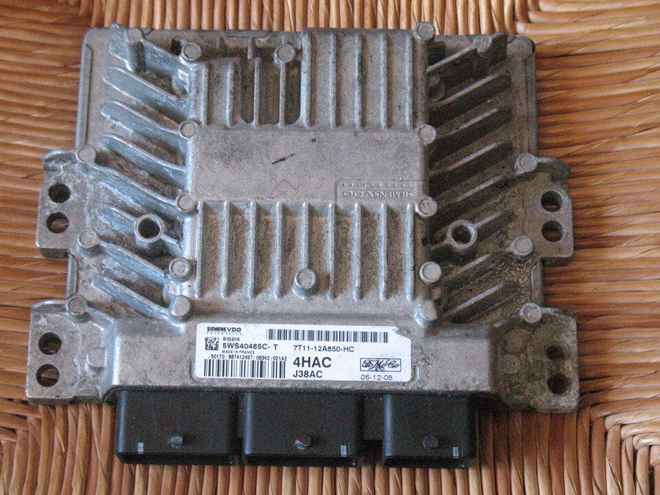 ECU FORD 1.8 TD SID206 4HAC 5WS40485C-T SIEMENS 7T11-12A650-HC