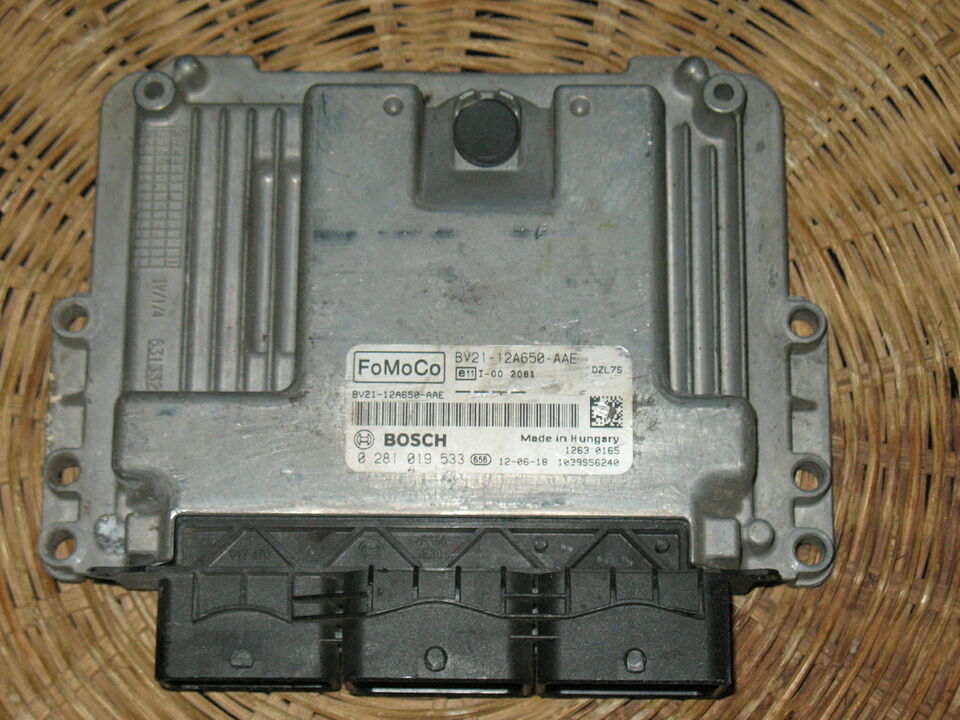 ECU FIESTA 1.6 BOSCH 0281019533 BV2112A650AAE EDC17C10 BV21-12A650-AAE
