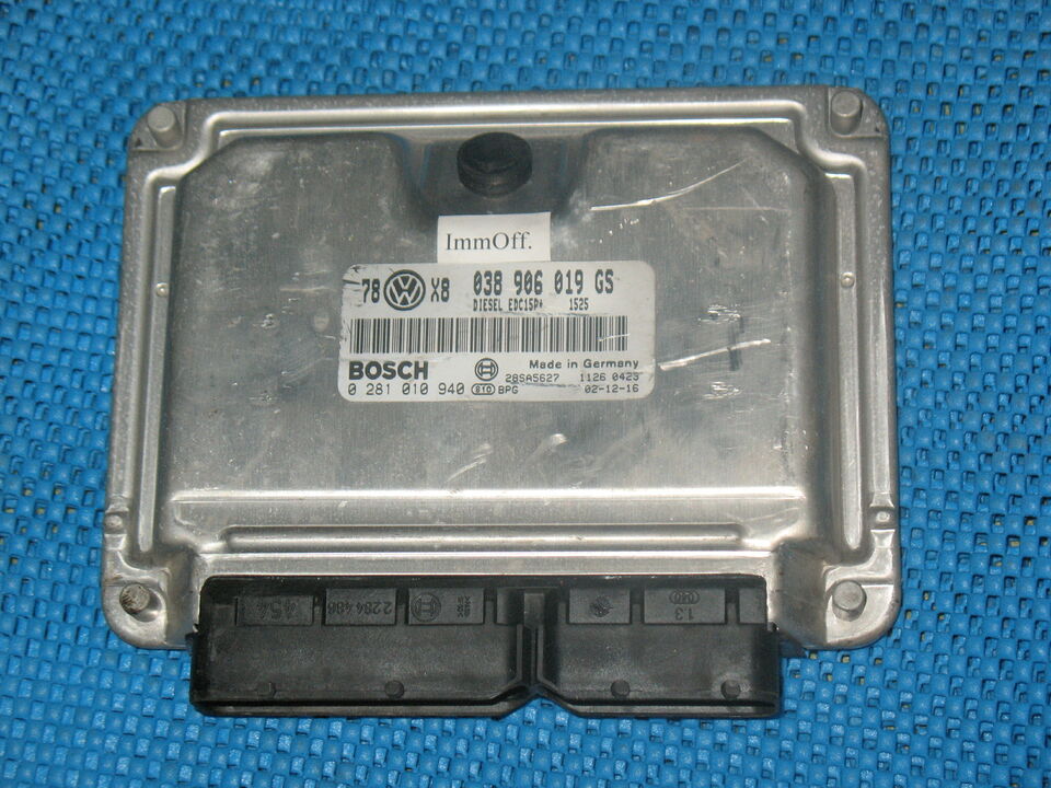 ECU VOLKSWAGEN PASSAT 1.9 TDI 038906019GS BOSCH 0281010940