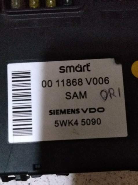 SAM Smart ForTwo SMART 0011868V006 SIEMENS VDO 5WK4 5090