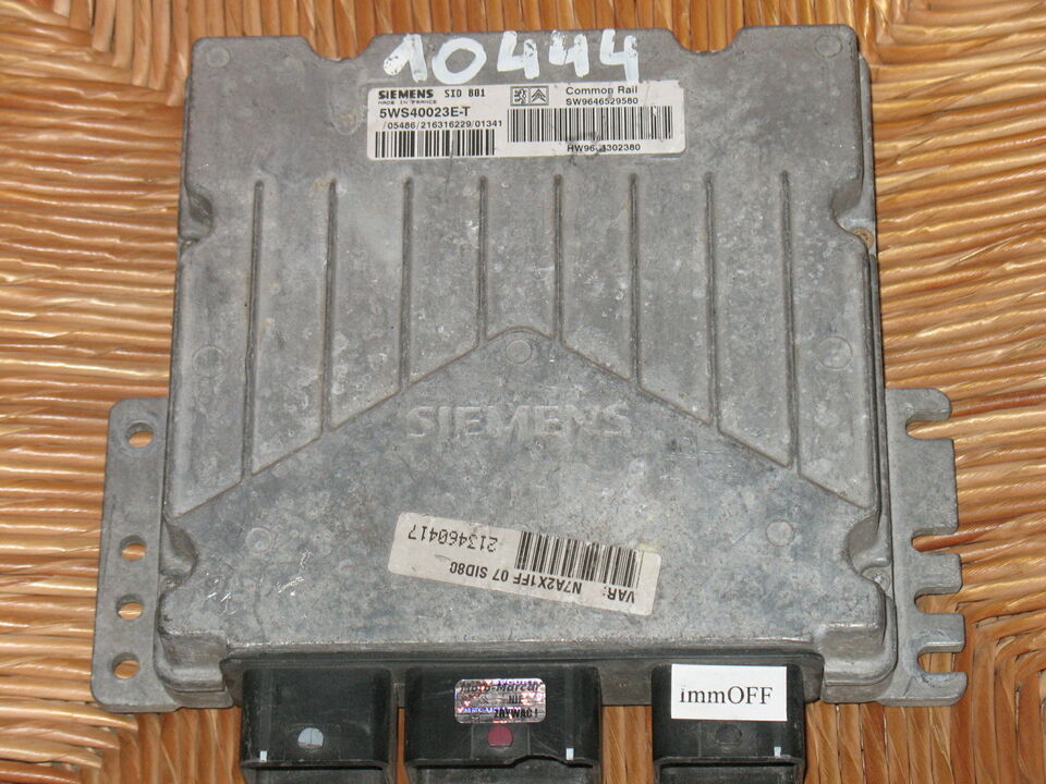 CITROEN C5 2.0 SID801 5WS40023E-T SW 9646529580 HW 9644302380