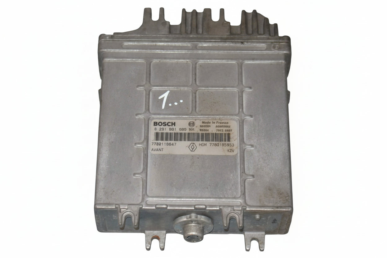 ECU MEGANE SCENIC 1.9 0281001809 7700110647 HOM7700105953 EDCMSA15.5-5.34