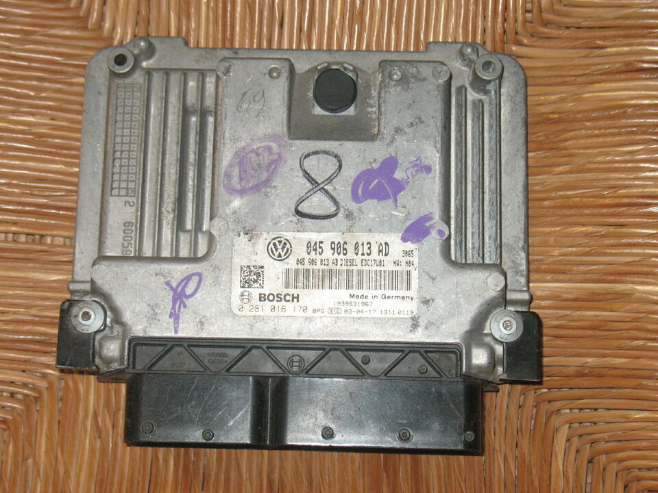 ECU Seat Ibiza 1.4 TD SKODA VW AUDI 045906013AD 0281016170 EDC 17U01-4.31