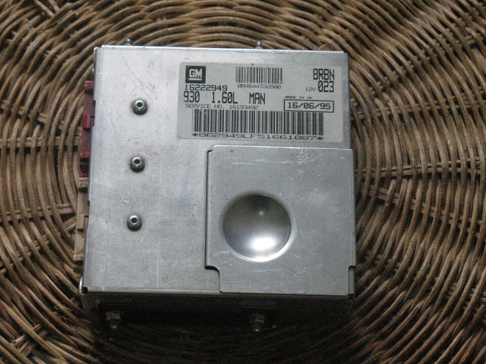 ECU ALFA ROMEO 156 1.6 16222949 930 MAN 1.60L 93016LMAN BRBN