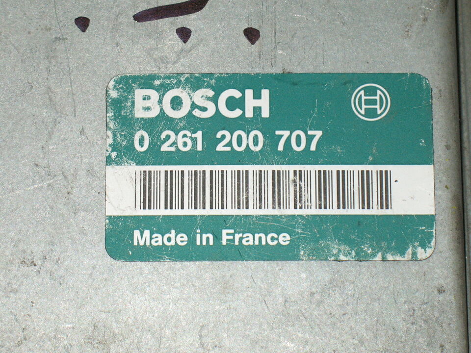 Engine Control Unit Bosch 0261200707 Peugeot Citroen 9613113880
