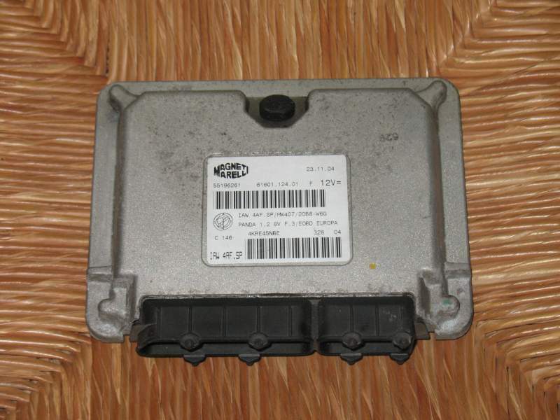 ECU FIAT PANDA 1.2 IAW4AF.SP HW407 55190098 55196261 Marelli