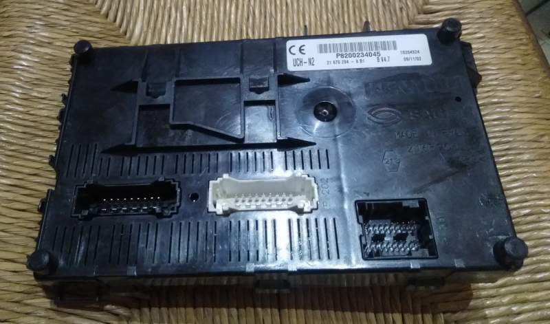 ECU BODY COMPUTER P8200234045 UCH-N2 216702946B1 BV4.7 SAGEM