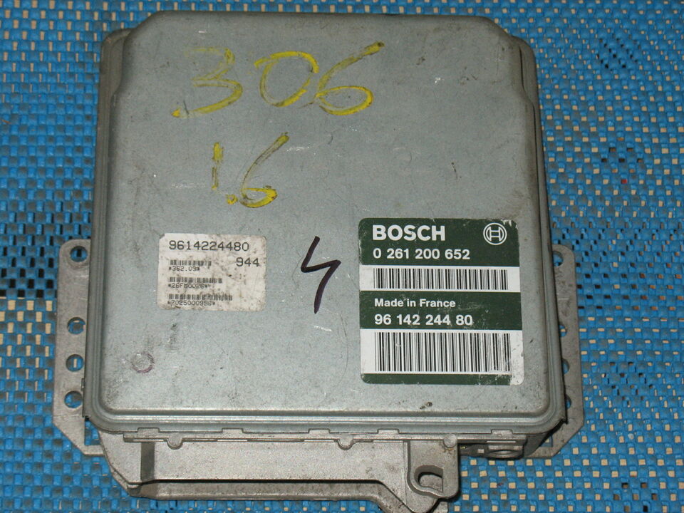 ECU CENTRALINA MOTORE PEUGEOT 1.6 0261200652 9614224480 EDC MS6.1