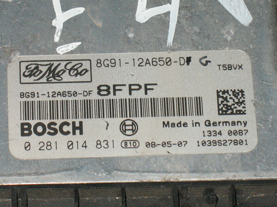 ECU MONDEO 2.2 TDCI 8G91 8G91-12A650-DF 0281014831 8FPF