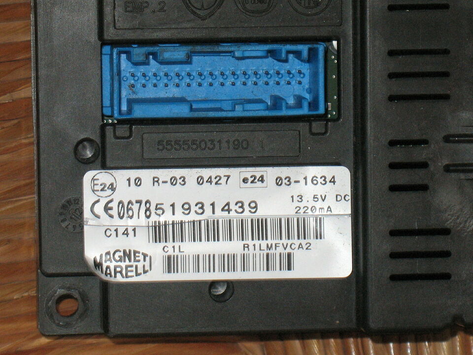 Ecu centralina Blue&Me fiat panda 1.2 51931439 ALFA ROMEO MITO