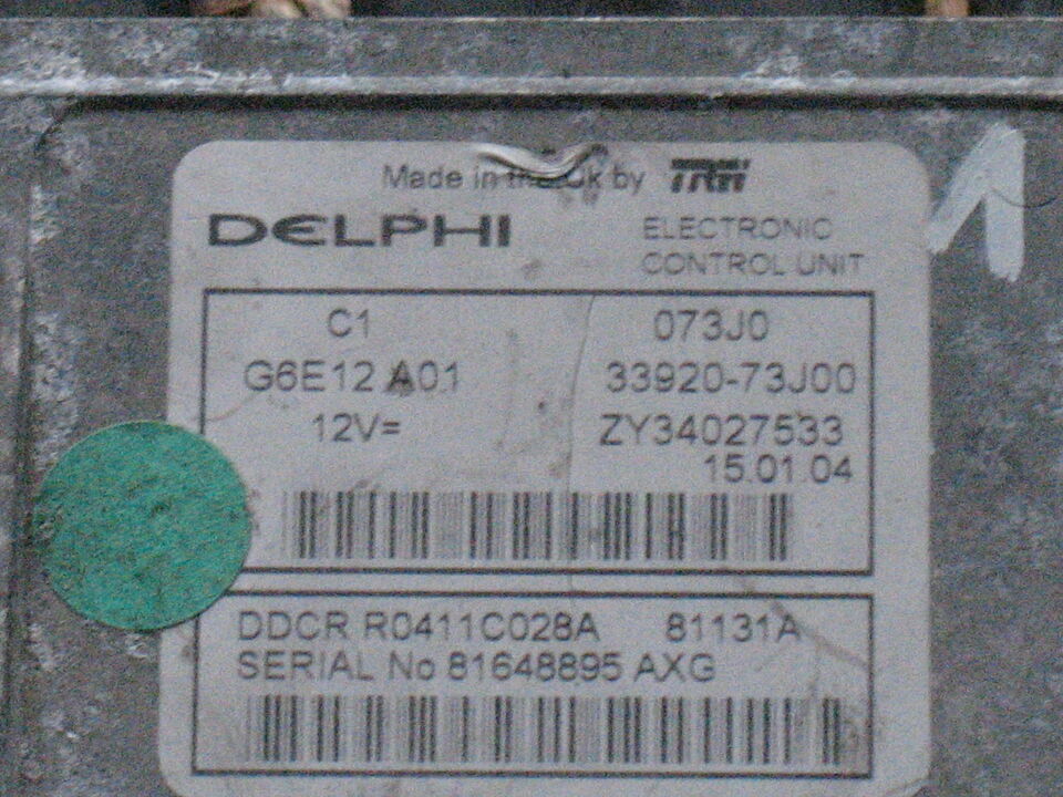 ECU Suzuki Liana Jimny 1.5 DELPHI DDCR 81131A R0411C028A
