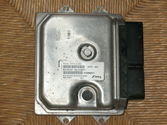 ECU Panda 1.3JTD 51896811 8F2.B2 HW00A 9754-B287D419 51896811