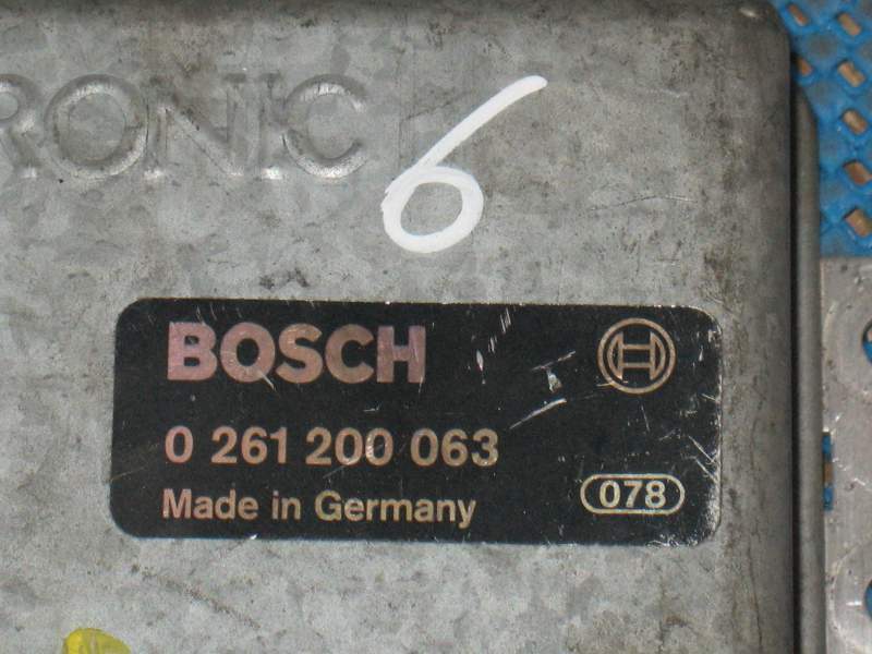 Ecu centralina alfa romeo 75 90 1.8 2.0 bosch 0261200063