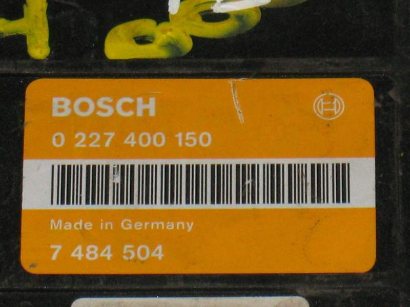 ECU CENTRALINA SAAB 900 I 2.0 i 16V 0227400150 7484504