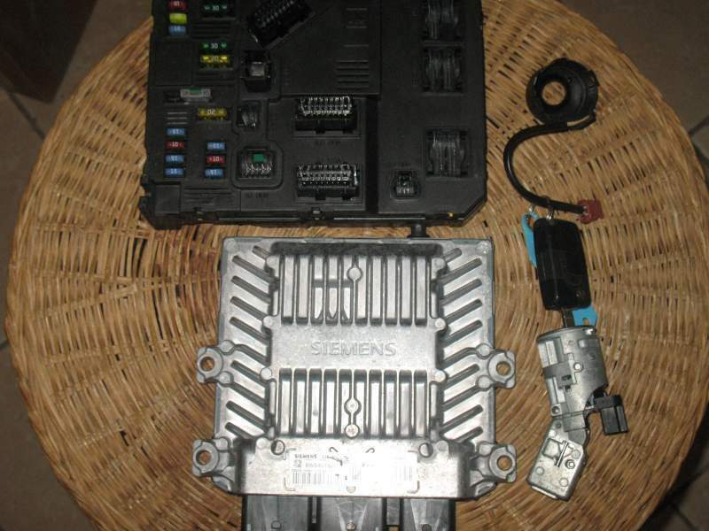 KIT ECU PEUGEOT 407 307 2.0 HDI 5WS40167F-T HW9055041480