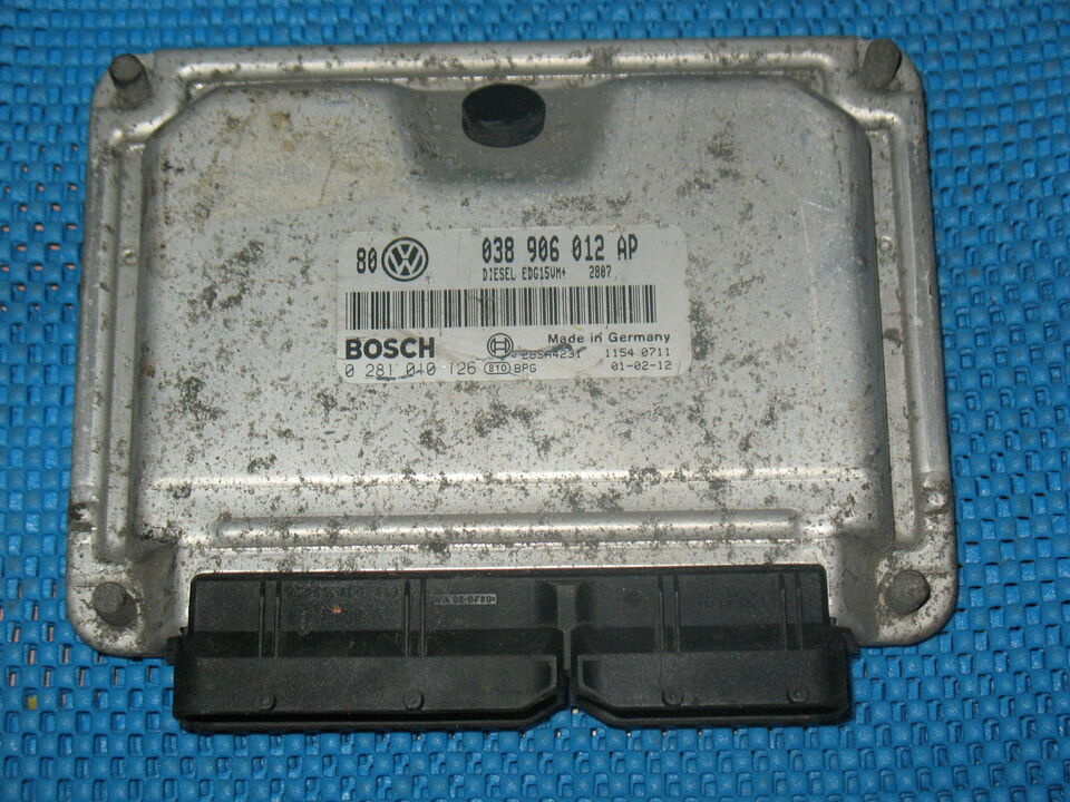 Wv Golf 4 1.9 Tdi 110Cv Bosch Edc Sg Sw 1037352577 Hw 0281010126