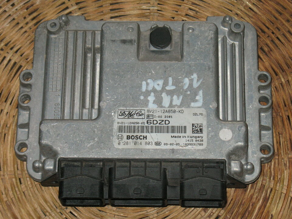 Ecu FORD FIESTA 1.6 TDCI BOSCH 0281014803 FoMoCo 8V21 12A650-KF