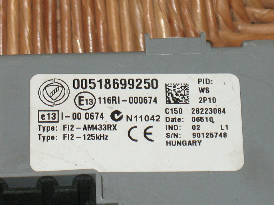 ECU Body Fiat Grande Evo 518699250 116RI-000674 N11042 C150 BSI