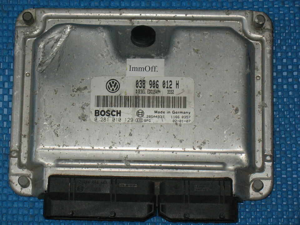 ECU SKODA OCTAVIA 1.9 TDI ALH 038906012H, 038 906 012 H, BOSCH