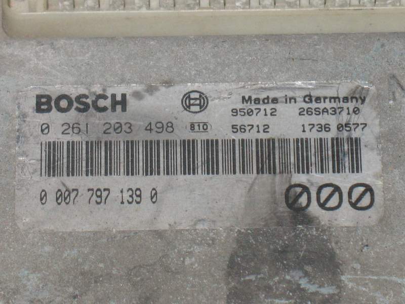 Fiat lancia delta electronic brain tempra 0261203498