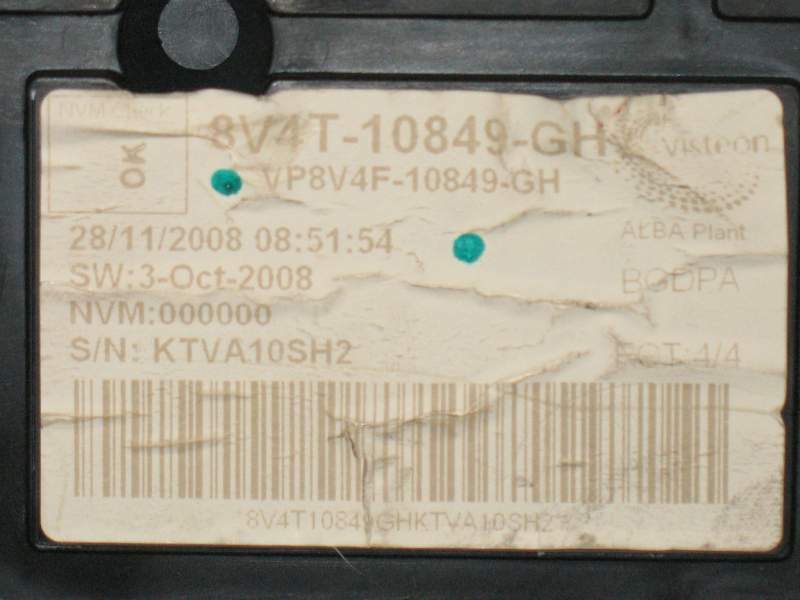 Quadro FORD FOCUS VISTEON 8V4T-10849-GH 8V4T10849 GH